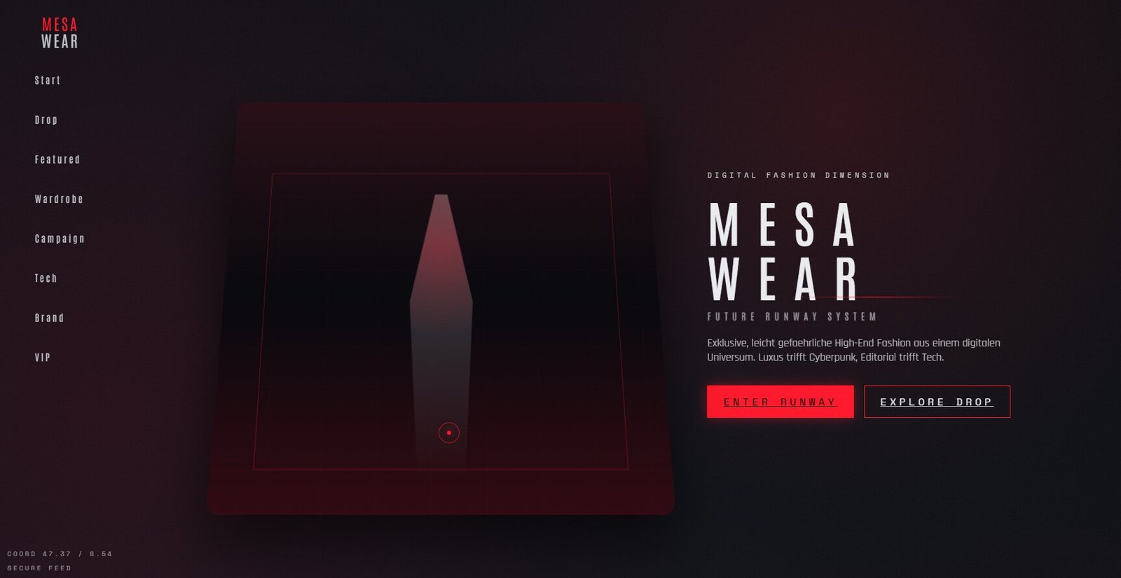 Projektvorschau Clothing Brand